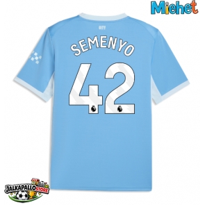 Manchester City Antoine Semenyo #42 Kotipaita 2026-27 Lyhythihainen Manchester City Antoine Semenyo #42 Kotipaita 2026-27 Lyhythihainen